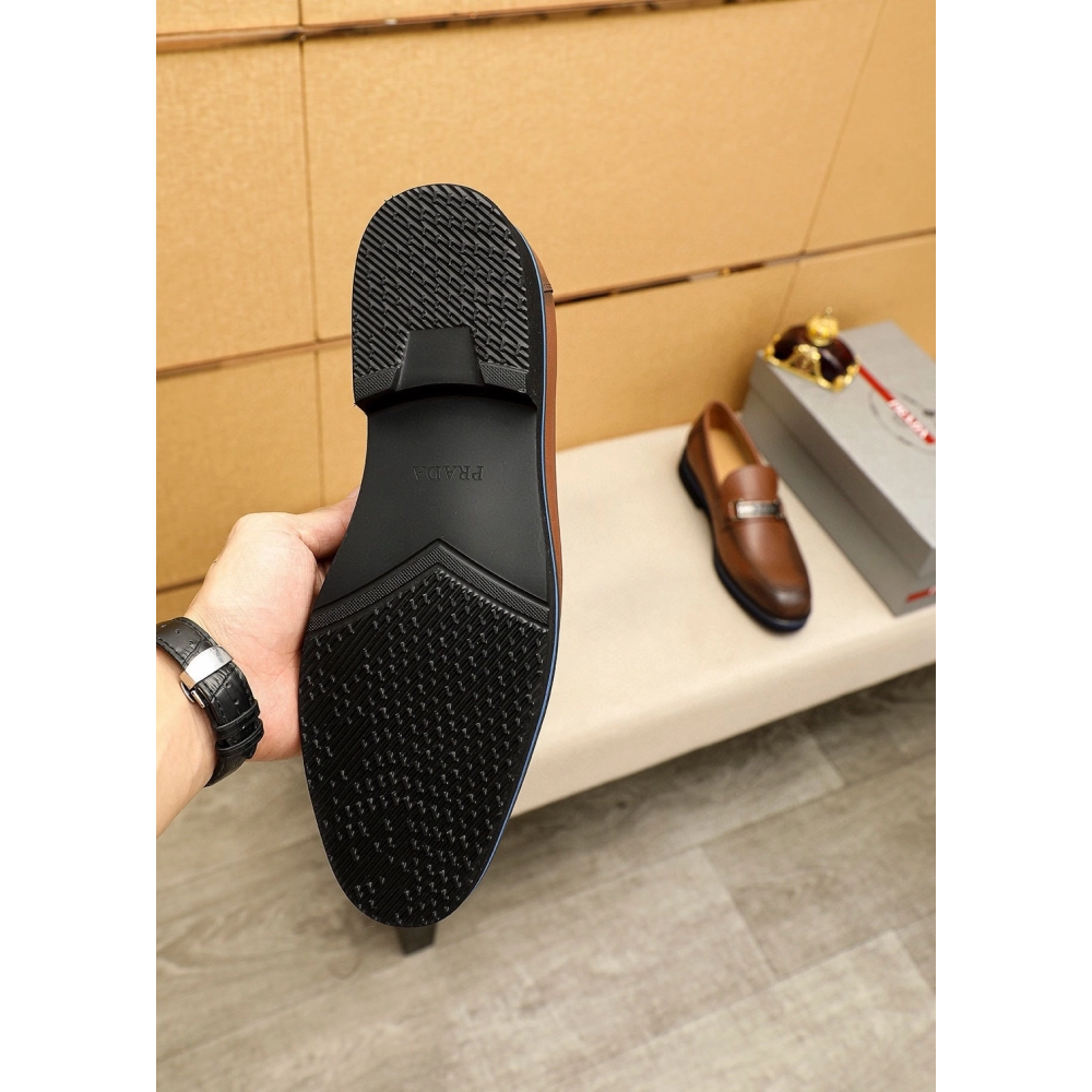 Prada leather shoes 084,PRADA SNEAKERS,Luxury Shoes