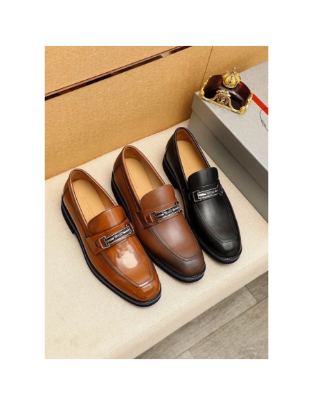 Prada leather shoes 085,PRADA SNEAKERS,Luxury Shoes