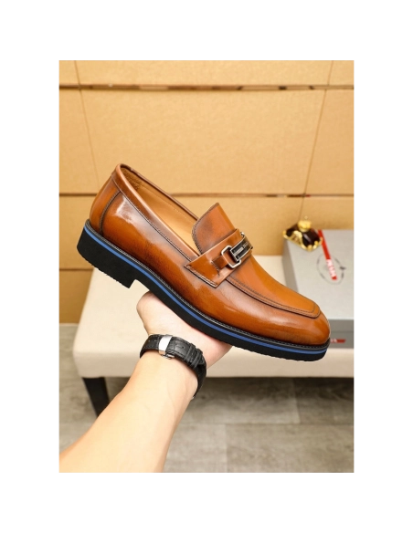 Prada leather shoes 085,PRADA SNEAKERS,Luxury Shoes