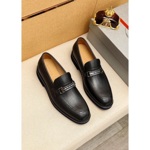 Prada leather shoes 086,PRADA SNEAKERS,Luxury Shoes