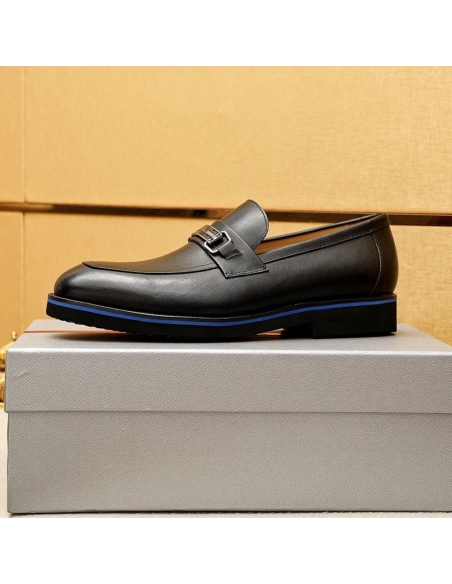 Prada leather shoes 086,PRADA SNEAKERS,Luxury Shoes