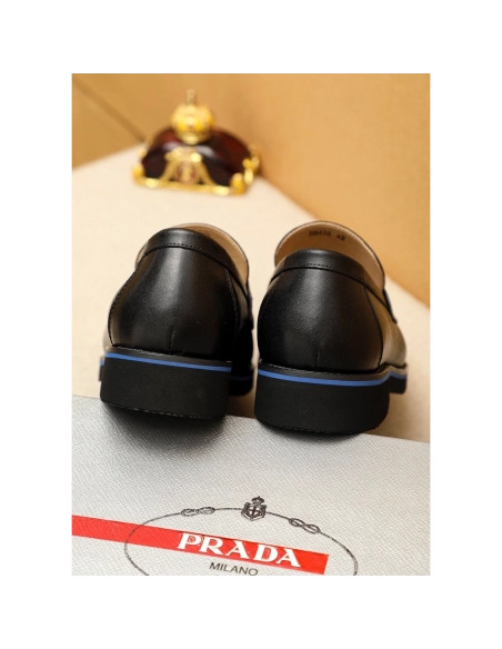 Prada leather shoes 086,PRADA SNEAKERS,Luxury Shoes