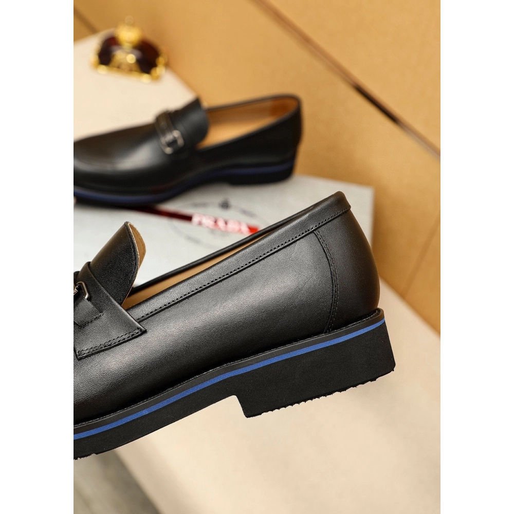Prada leather shoes 086,PRADA SNEAKERS,Luxury Shoes