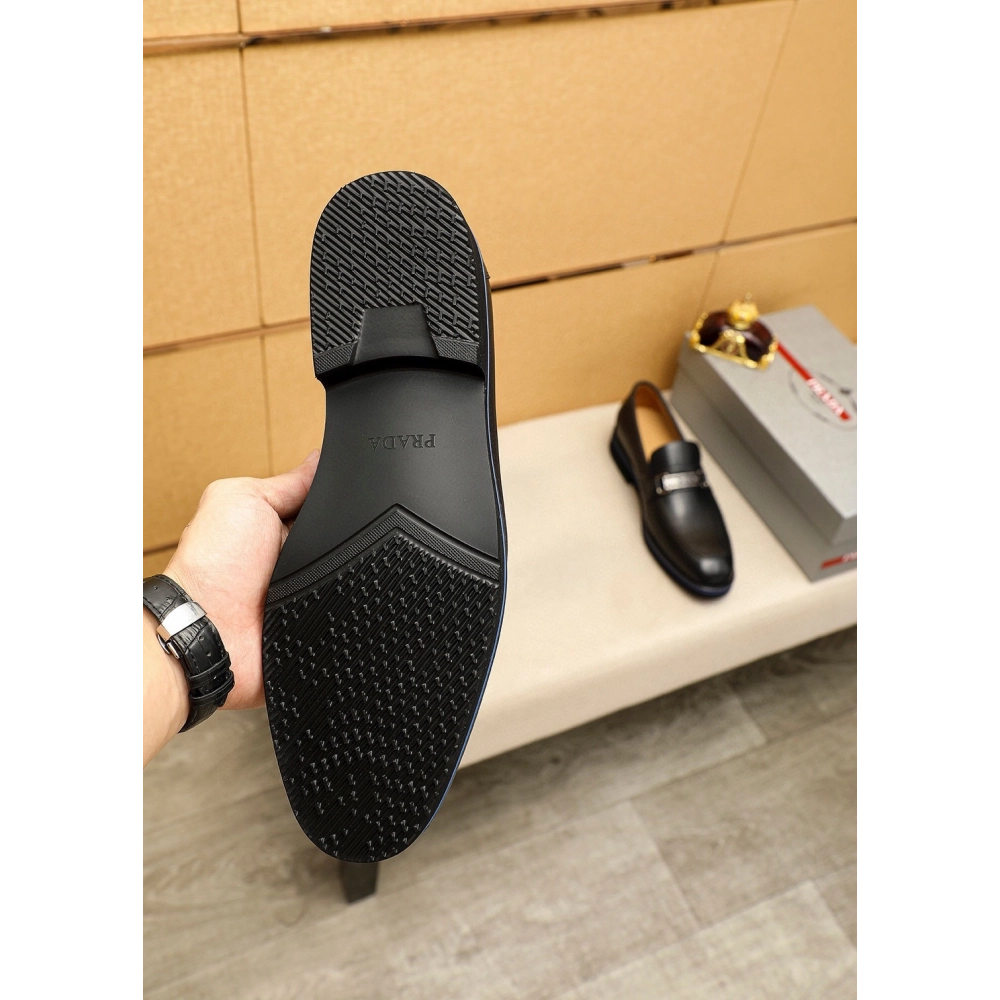 Prada leather shoes 086,PRADA SNEAKERS,Luxury Shoes