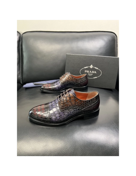 Prada leather shoes 088,PRADA SNEAKERS,Luxury Shoes