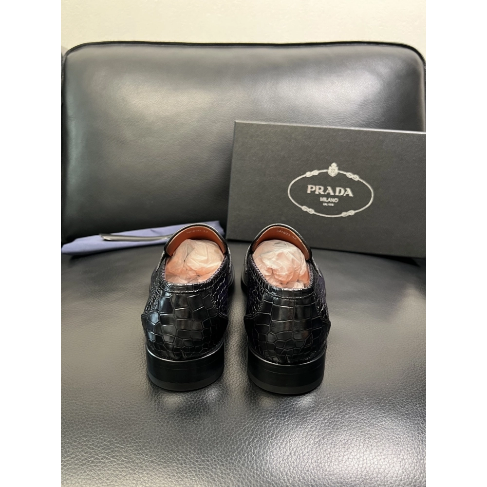 Prada leather shoes 089,PRADA SNEAKERS,Luxury Shoes