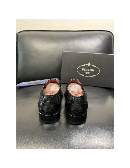 Prada leather shoes 089,PRADA SNEAKERS,Luxury Shoes