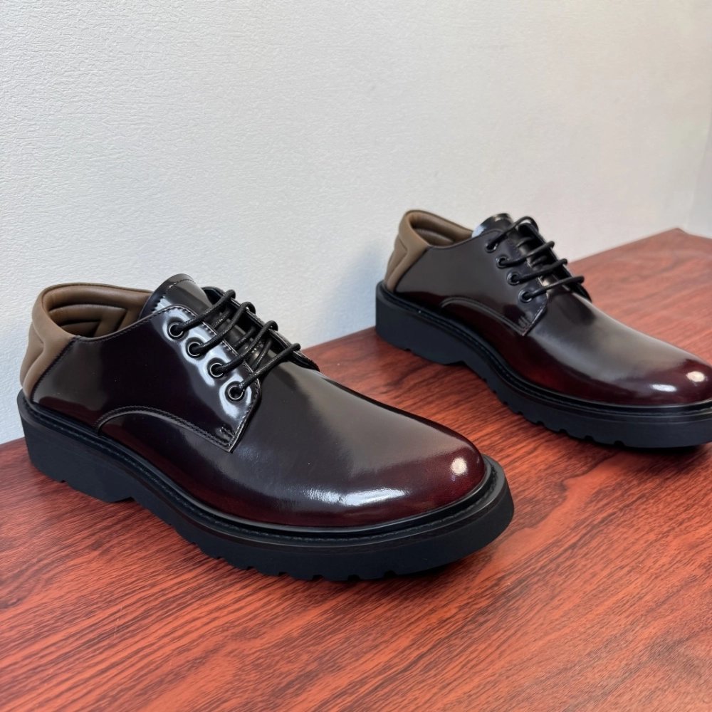 Prada leather shoes 091,PRADA SNEAKERS,Luxury Shoes