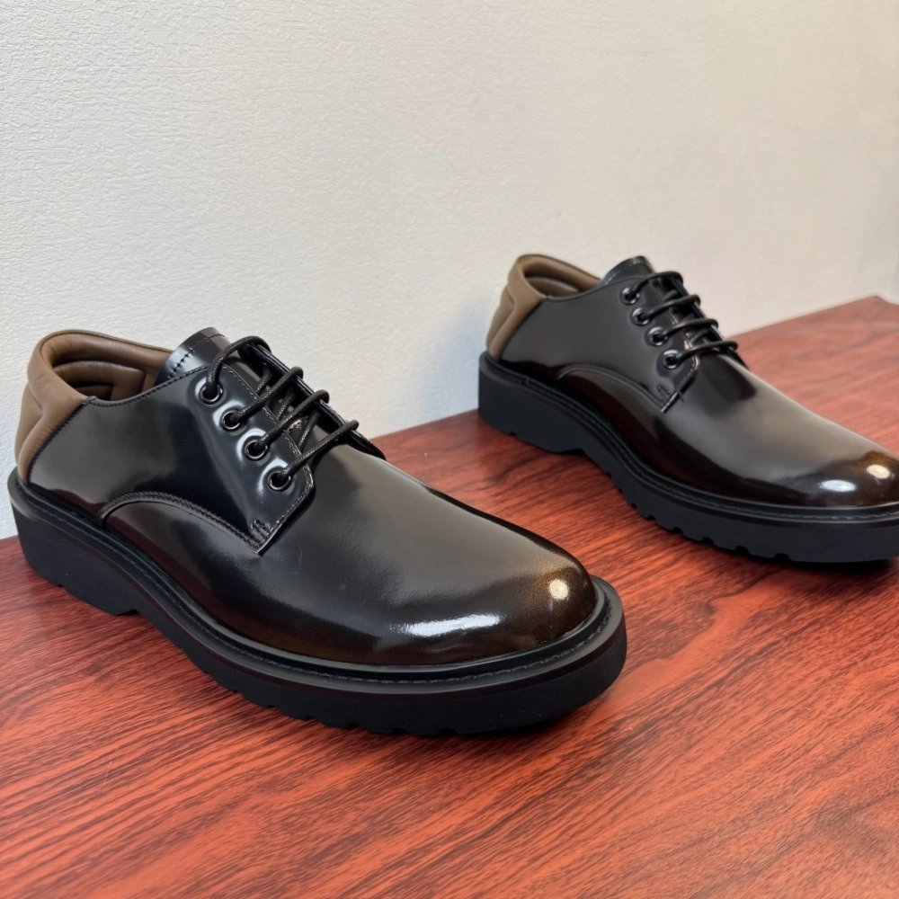 Prada leather shoes 092,PRADA SNEAKERS,Luxury Shoes
