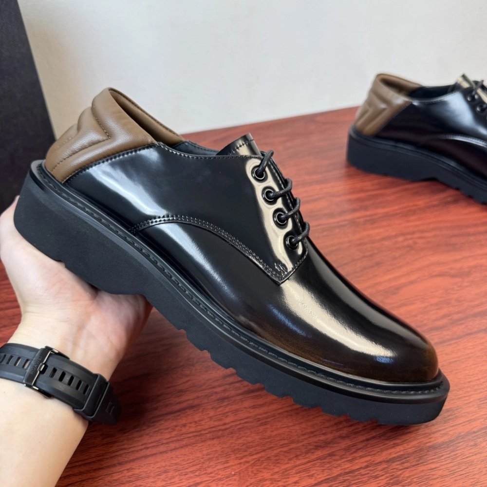 Prada leather shoes 092,PRADA SNEAKERS,Luxury Shoes