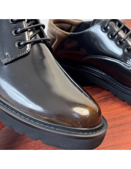 Prada leather shoes 092,PRADA SNEAKERS,Luxury Shoes