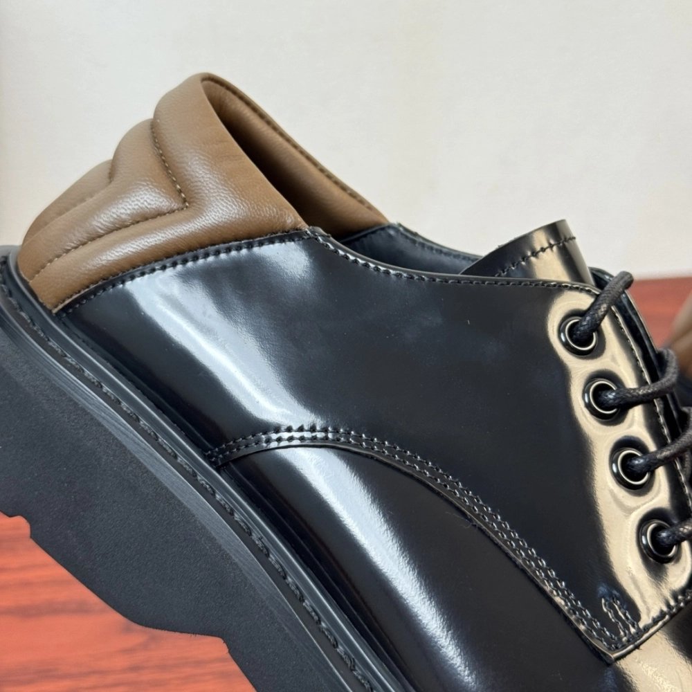 Prada leather shoes 092,PRADA SNEAKERS,Luxury Shoes