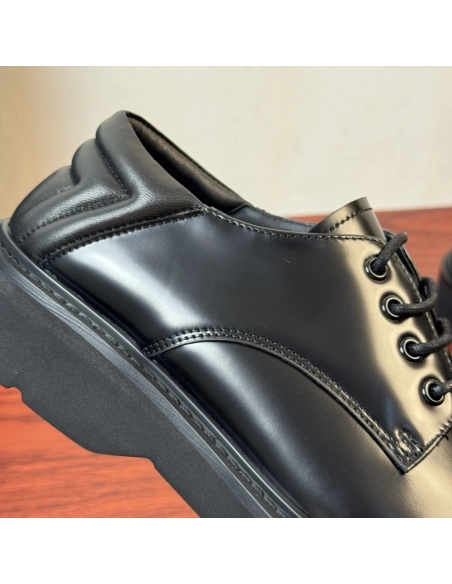 Prada leather shoes 093,PRADA SNEAKERS,Luxury Shoes
