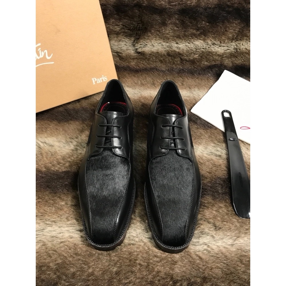Christian Louboutin leather shoes 001,Oxfords,Christian Louboutin Sneakers,Luxury Shoes