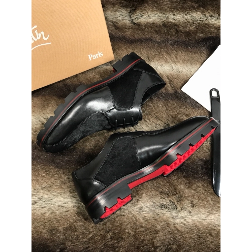 Christian Louboutin leather shoes 001,Oxfords,Christian Louboutin Sneakers,Luxury Shoes
