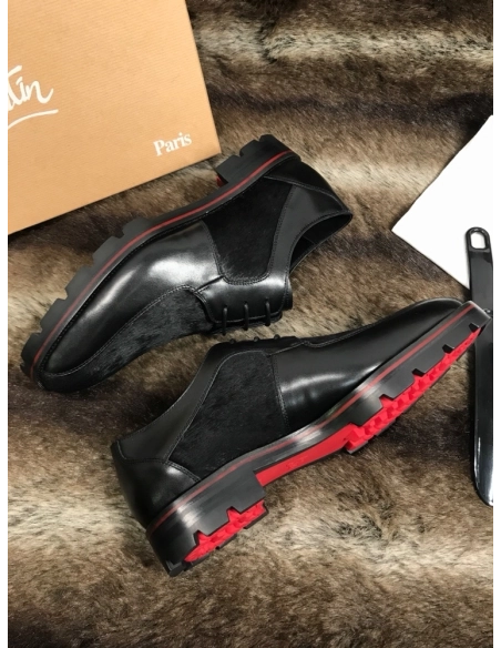 Christian Louboutin leather shoes 001,Oxfords,Christian Louboutin Sneakers,Luxury Shoes