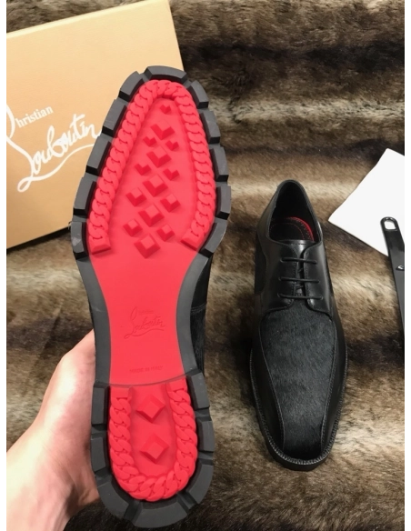 Christian Louboutin leather shoes 001,Oxfords,Christian Louboutin Sneakers,Luxury Shoes