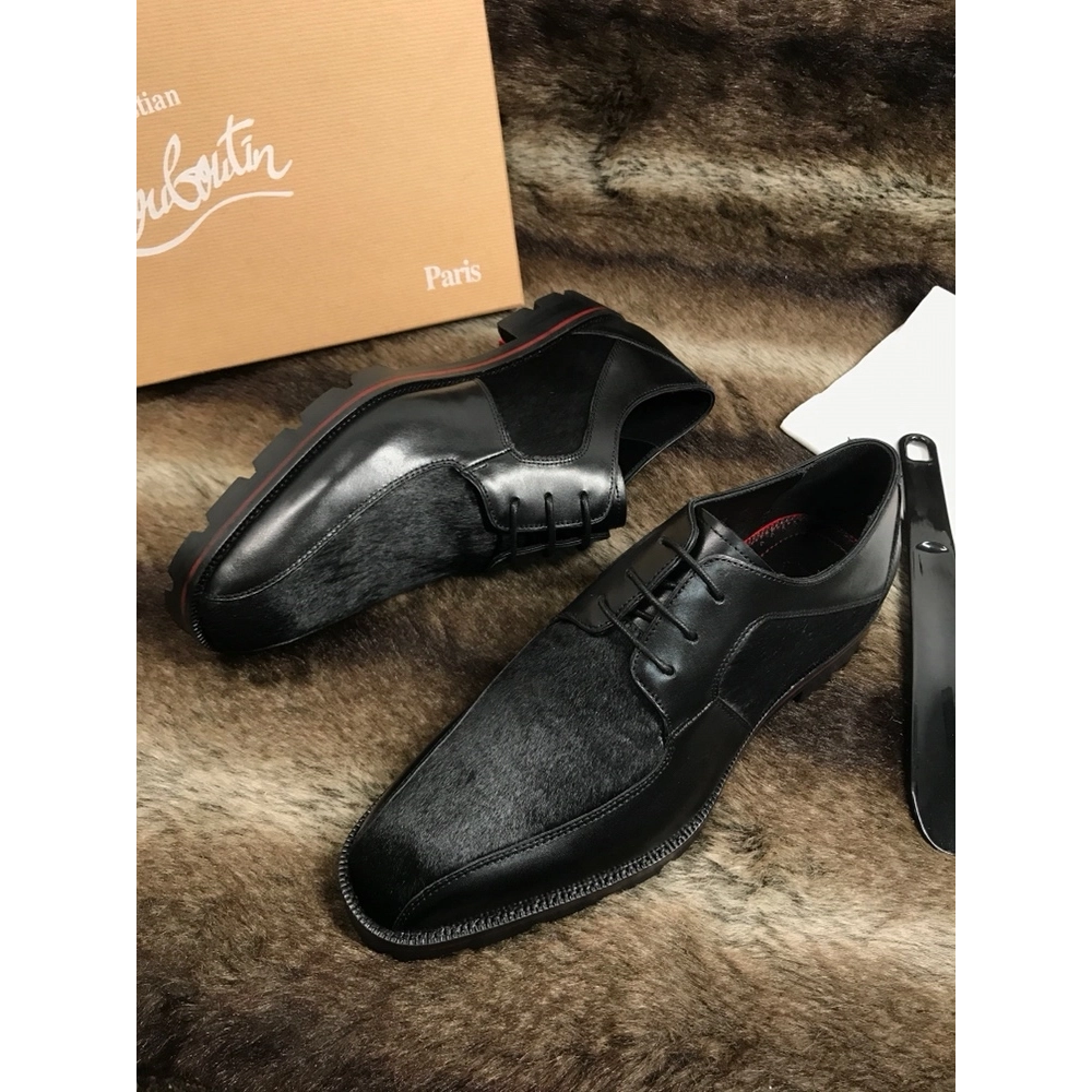 Christian Louboutin leather shoes 001,Oxfords,Christian Louboutin Sneakers,Luxury Shoes