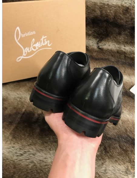Christian Louboutin leather shoes 001,Oxfords,Christian Louboutin Sneakers,Luxury Shoes