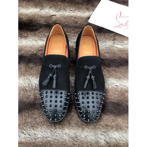 Christian Louboutin leather shoes 002,Oxfords,Christian Louboutin Sneakers,Luxury Shoes
