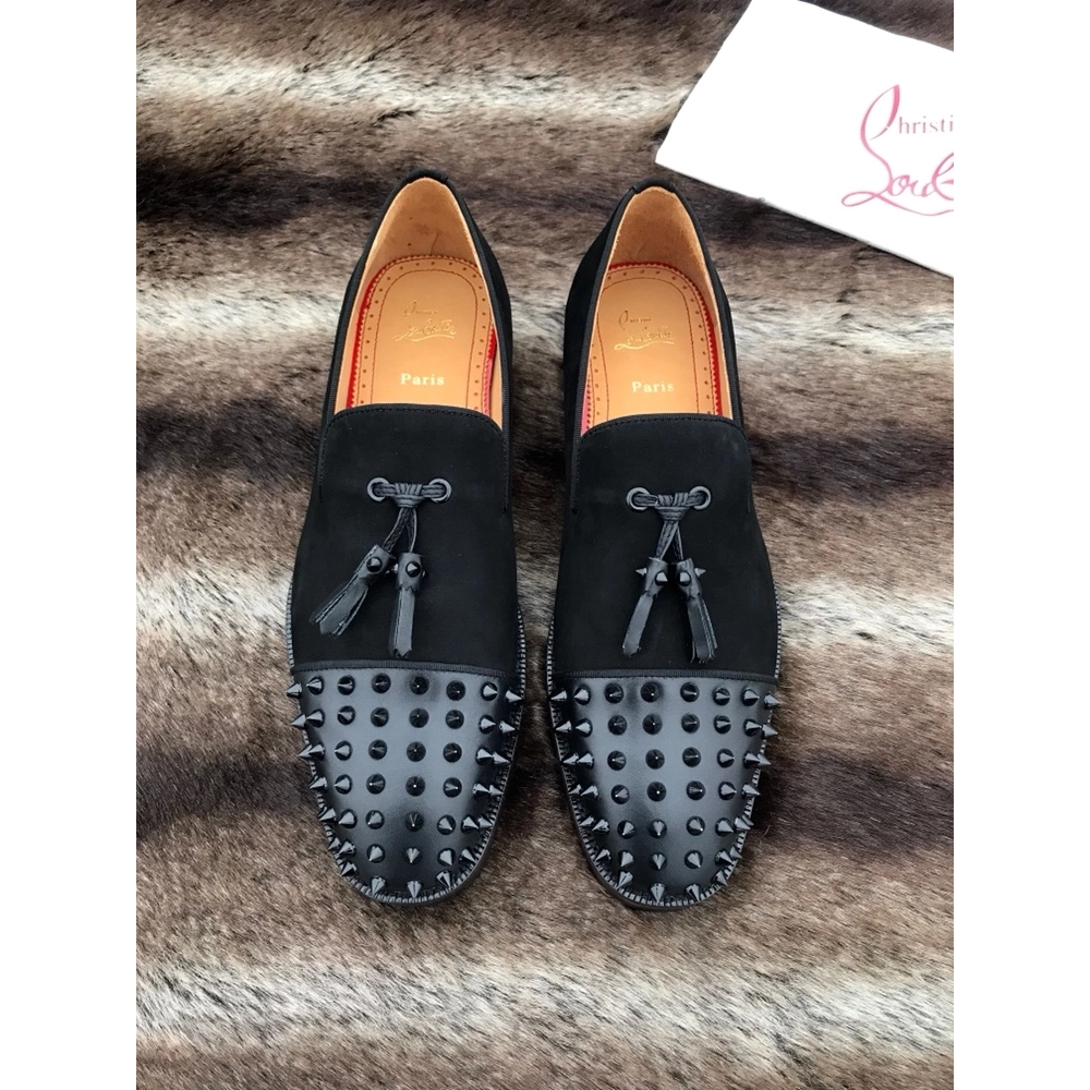 Christian Louboutin leather shoes 002,Oxfords,Christian Louboutin Sneakers,Luxury Shoes