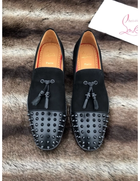Christian Louboutin leather shoes 002,Oxfords,Christian Louboutin Sneakers,Luxury Shoes