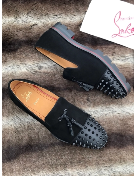 Christian Louboutin leather shoes 002,Oxfords,Christian Louboutin Sneakers,Luxury Shoes