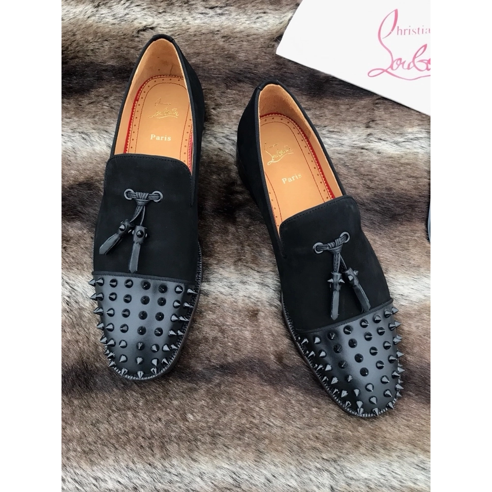 Christian Louboutin leather shoes 002,Oxfords,Christian Louboutin Sneakers,Luxury Shoes