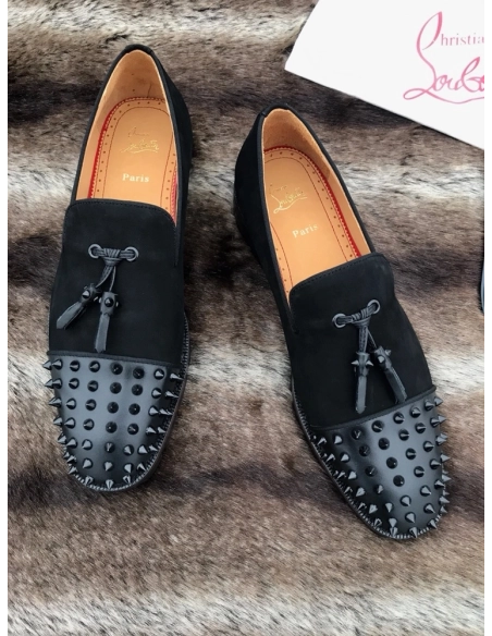 Christian Louboutin leather shoes 002,Oxfords,Christian Louboutin Sneakers,Luxury Shoes