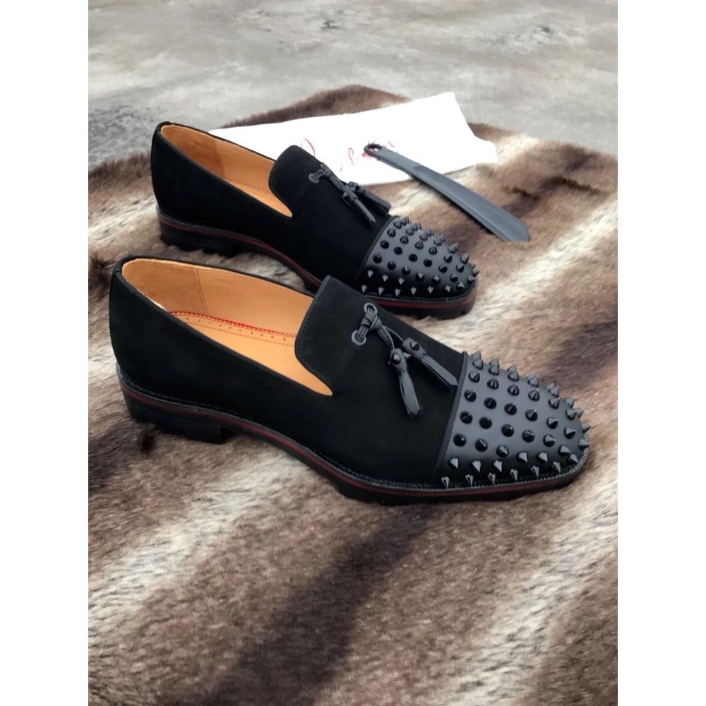 Christian Louboutin leather shoes 002,Oxfords,Christian Louboutin Sneakers,Luxury Shoes