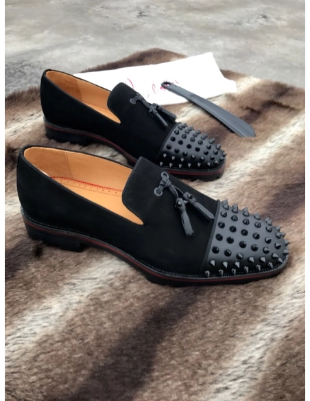 Christian Louboutin leather shoes 002,Oxfords,Christian Louboutin Sneakers,Luxury Shoes