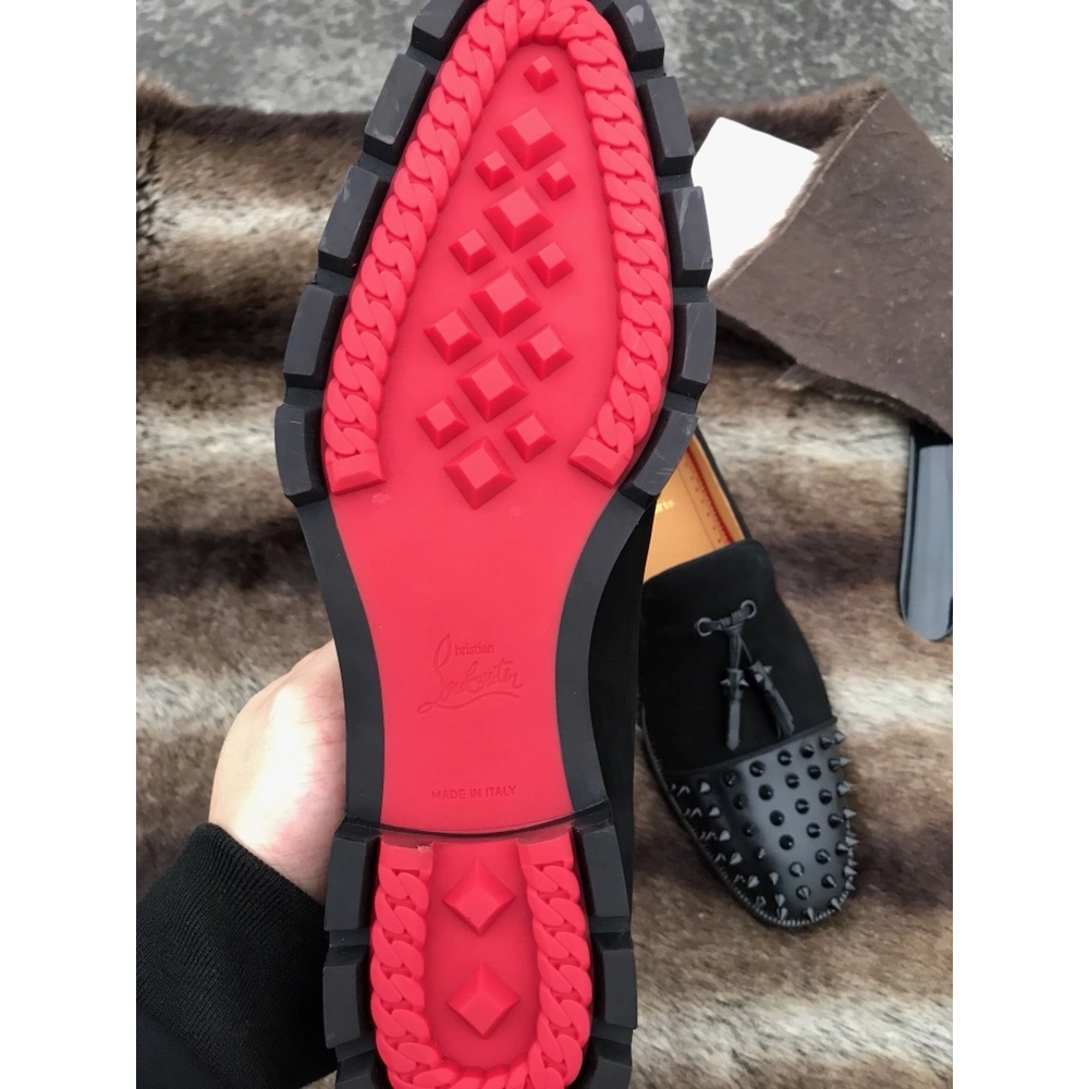 Christian Louboutin leather shoes 002,Oxfords,Christian Louboutin Sneakers,Luxury Shoes