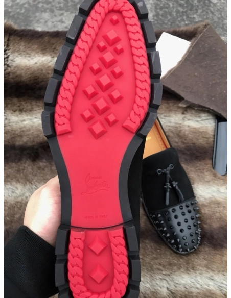 Christian Louboutin leather shoes 002,Oxfords,Christian Louboutin Sneakers,Luxury Shoes