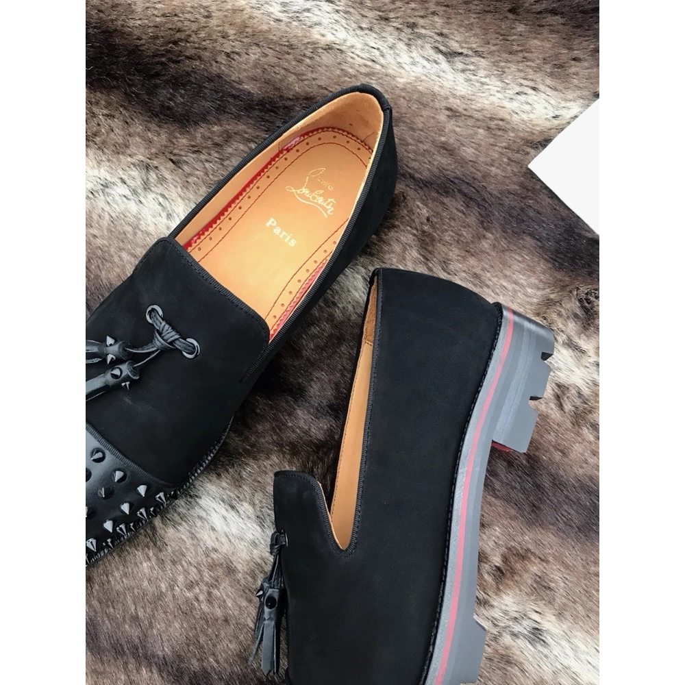 Christian Louboutin leather shoes 002,Oxfords,Christian Louboutin Sneakers,Luxury Shoes