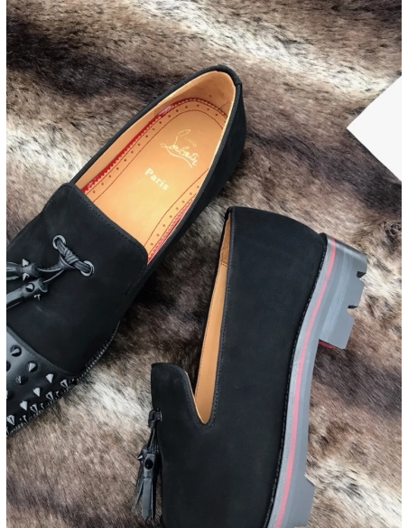 Christian Louboutin leather shoes 002,Oxfords,Christian Louboutin Sneakers,Luxury Shoes