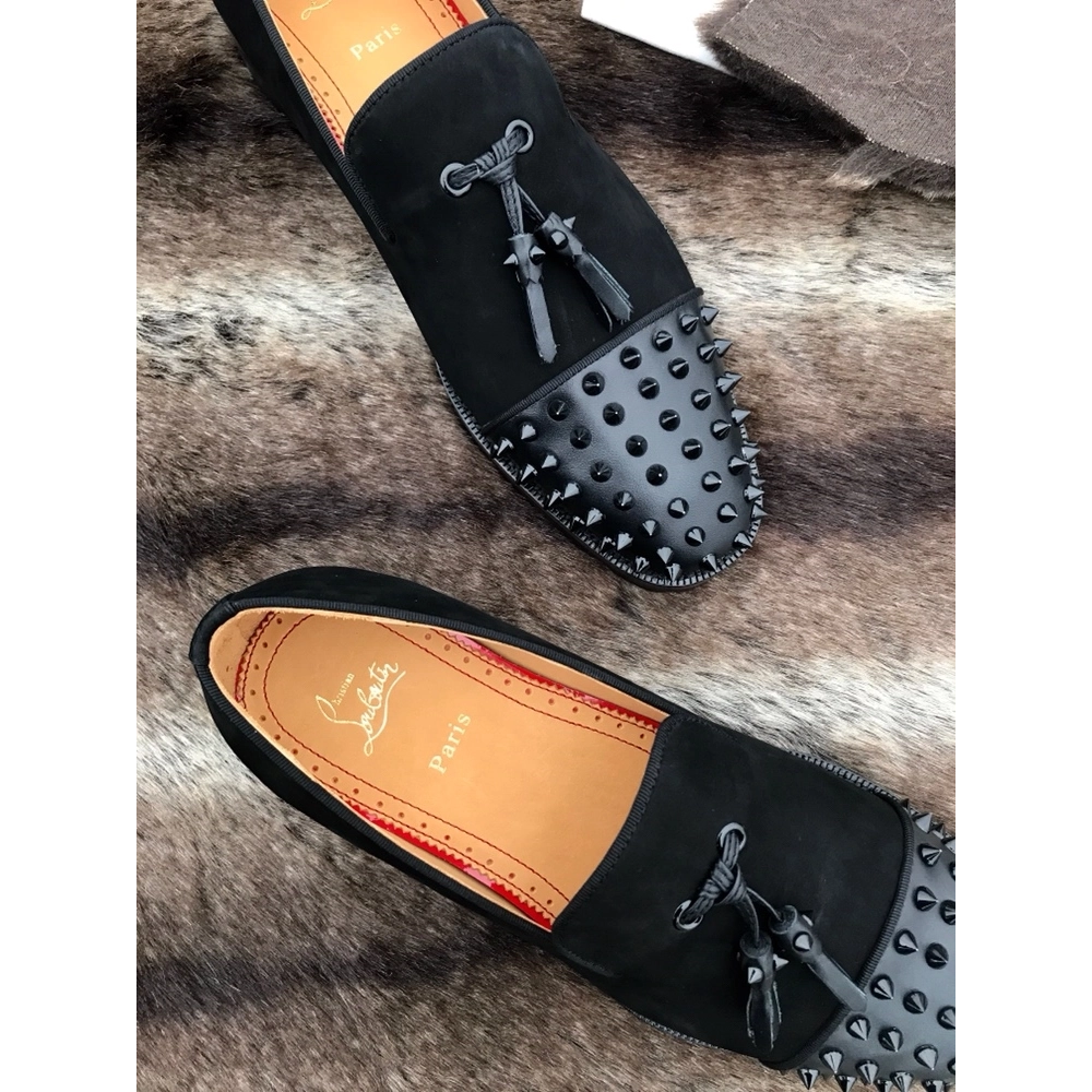 Christian Louboutin leather shoes 002,Oxfords,Christian Louboutin Sneakers,Luxury Shoes