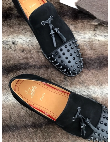 Christian Louboutin leather shoes 002,Oxfords,Christian Louboutin Sneakers,Luxury Shoes