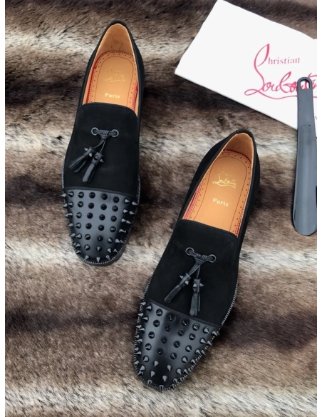 Christian Louboutin leather shoes 002,Oxfords,Christian Louboutin Sneakers,Luxury Shoes