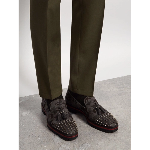 Christian Louboutin leather shoes 003,Oxfords,Christian Louboutin Sneakers,Luxury Shoes