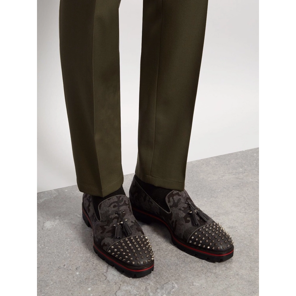 Christian Louboutin leather shoes 003,Oxfords,Christian Louboutin Sneakers,Luxury Shoes