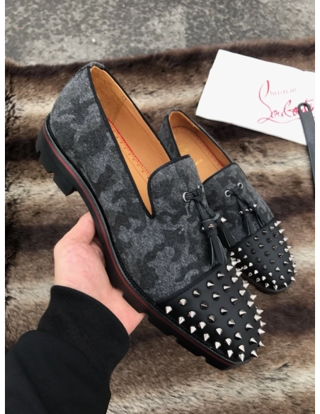 Christian Louboutin leather shoes 003,Oxfords,Christian Louboutin Sneakers,Luxury Shoes