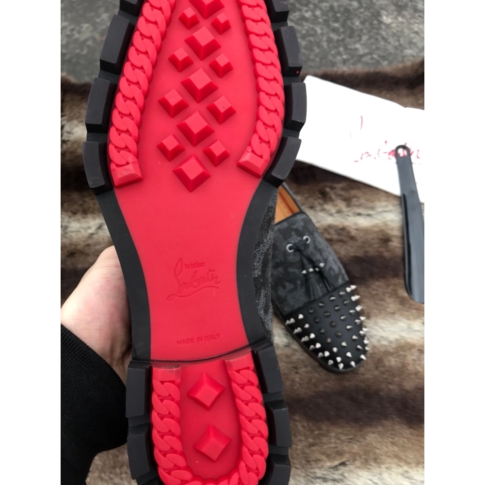 Christian Louboutin leather shoes 003,Oxfords,Christian Louboutin Sneakers,Luxury Shoes