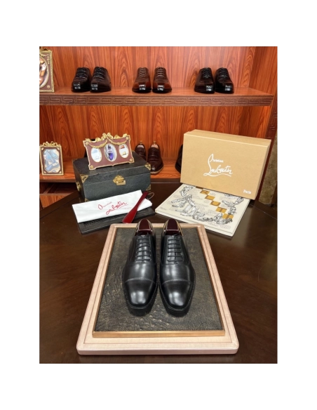 Christian Louboutin leather shoes 004,Oxfords,Christian Louboutin Sneakers,Luxury Shoes