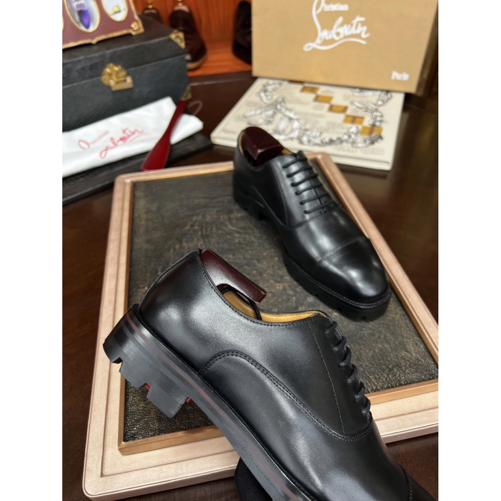 Christian Louboutin leather shoes 004,Oxfords,Christian Louboutin Sneakers,Luxury Shoes