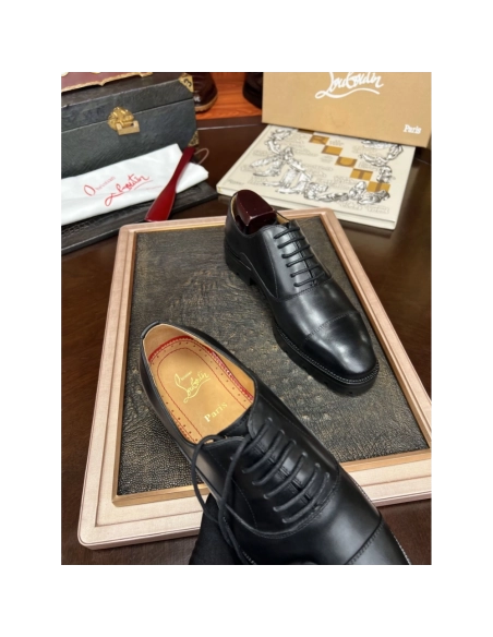 Christian Louboutin leather shoes 004,Oxfords,Christian Louboutin Sneakers,Luxury Shoes