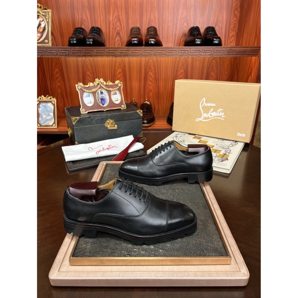 Christian Louboutin leather shoes 004,Oxfords,Christian Louboutin Sneakers,Luxury Shoes