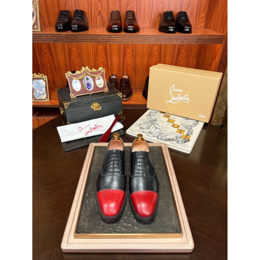 Christian Louboutin leather shoes 005,Oxfords,Christian Louboutin Sneakers,Luxury Shoes