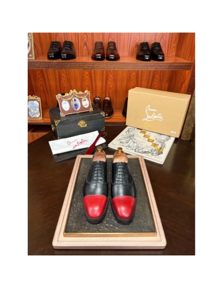 Christian Louboutin leather shoes 005,Oxfords,Christian Louboutin Sneakers,Luxury Shoes