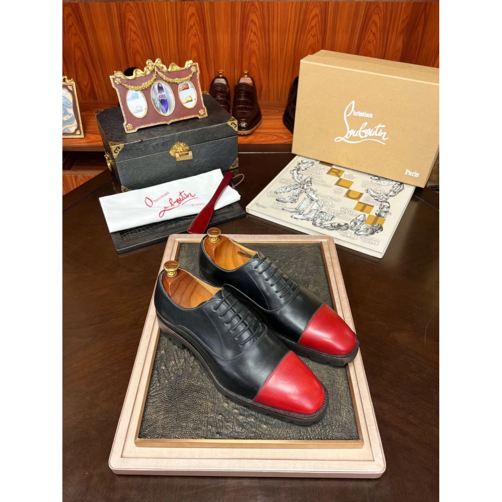 Christian Louboutin leather shoes 005,Oxfords,Christian Louboutin Sneakers,Luxury Shoes