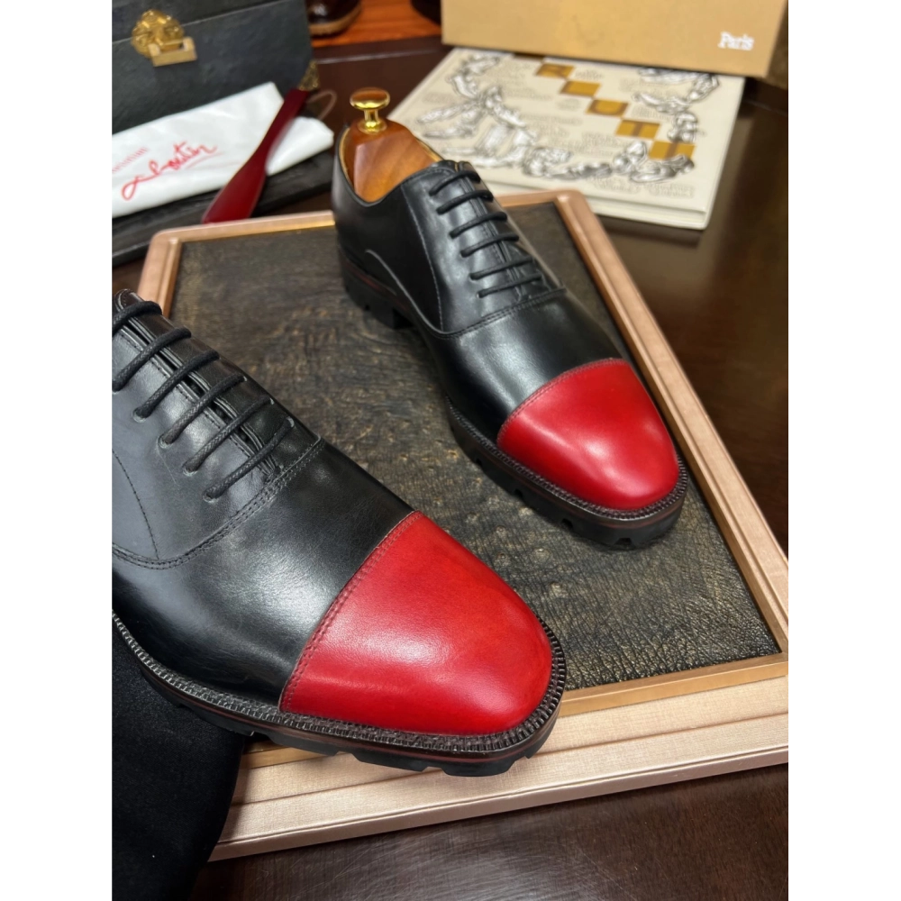 Christian Louboutin leather shoes 005,Oxfords,Christian Louboutin Sneakers,Luxury Shoes